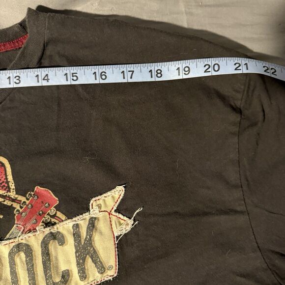 Hard Rock Cafe Shirt Mens XL Gray Guitar Spellout Logo Casino Casual New Orleans - Picture 5 of 6